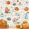 82 Pcs Fall Window Wall Sticker Thanksgiving Autumn Harvest Watercolor